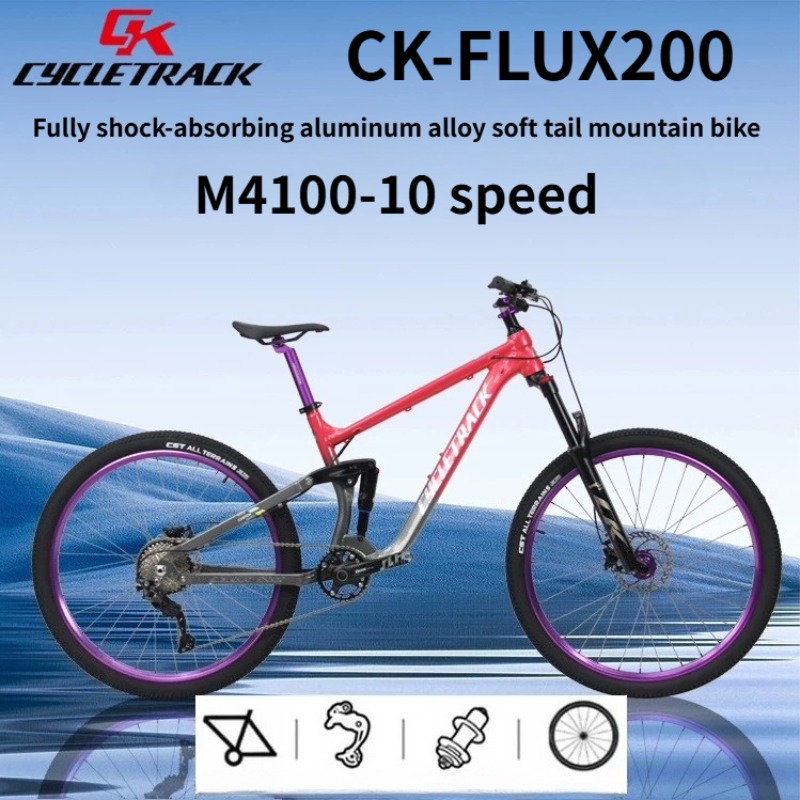 CYCLETRACK CK-FLUX200 full sus - Hydraulic Suspension Fork 11 Inch ulasan dan harga