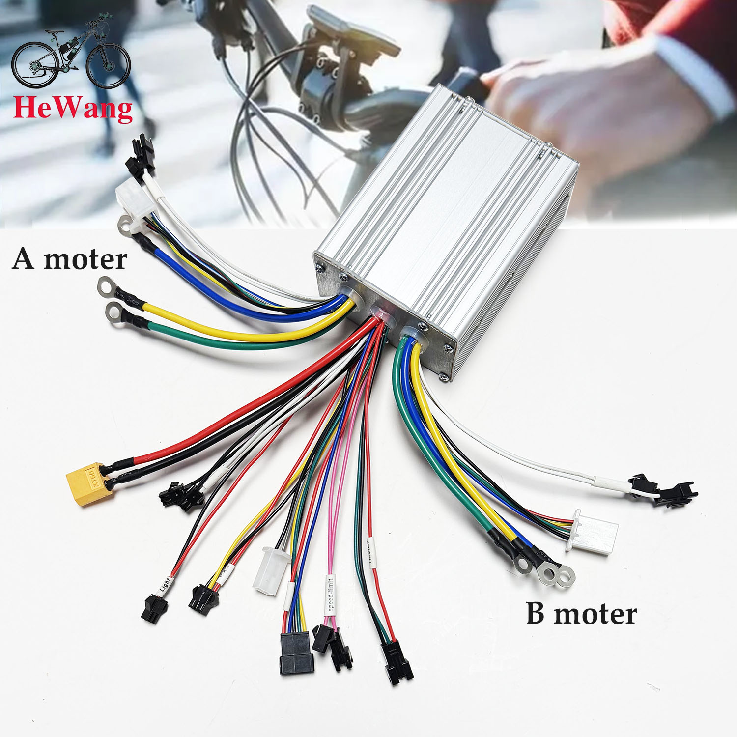 BLDC Controller 36V 48V 52V 60 - 72V 45A Dual Controller ulasan dan harga